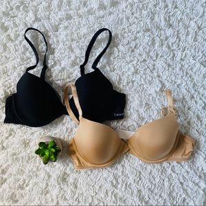 Calvin Klein bras 34B NEW